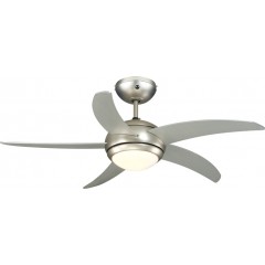 Gruppe Ανεμιστήρας Οροφής L44001 Silver